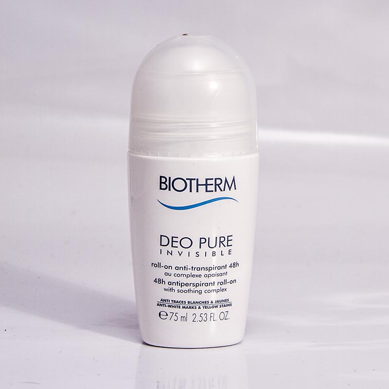 Biotherm Pink Drop Set Deo Pure Roll-On 75 ml + Lait Corporel 50ml + Aquasource Hydra Barrier Cream 15ml + Biosource Cleanser 50ml + Water bottle