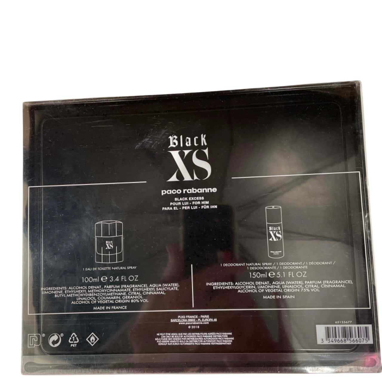 Paco Rabanne XS Eau de Toilette 100ml Spray
