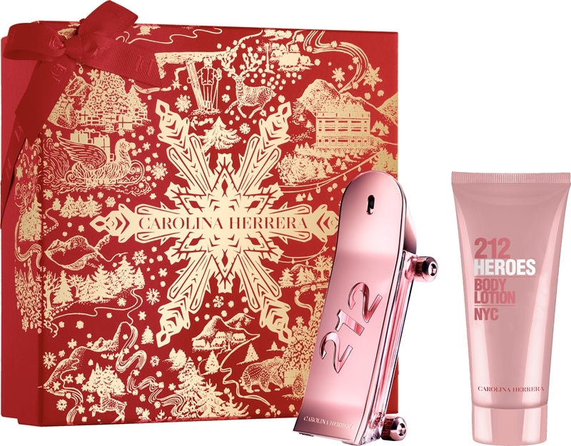 Carolina Herrera 212 Heroes Gift Set 90ml EDT + 10ml EDT
