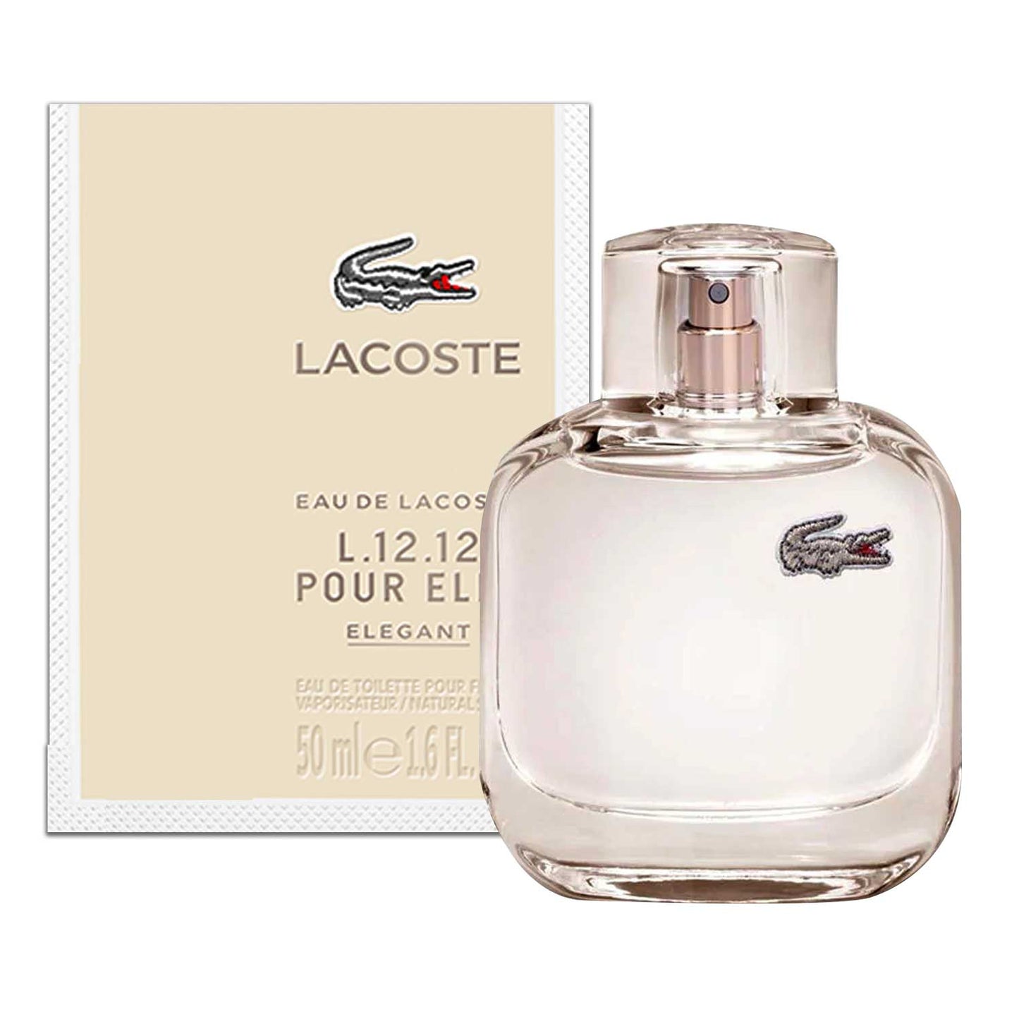 Lacoste L.12.12 Pour Elle Eau Fraiche Rose Eau de Toilette 50ml Spray