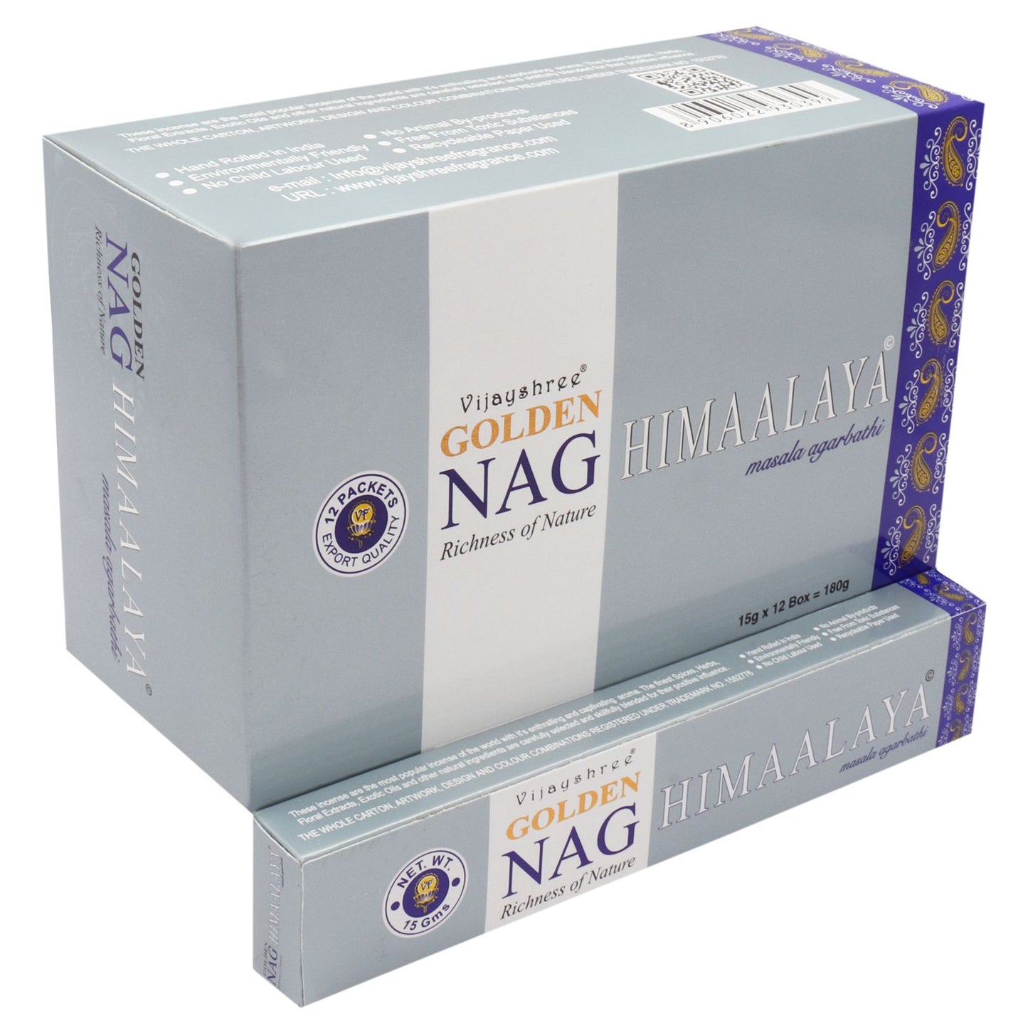 P-Eleven 15g Golden Nag - Himalaya Incense