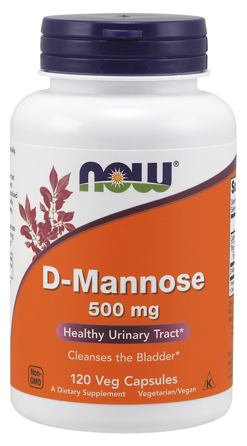 D-Mannose, 500mg - 240 pflanzliche Kapseln
