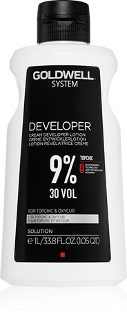 Goldwell Topchic 9% 30Vol Cream Developer Lotion 946ml