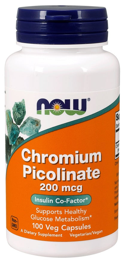Chrompicolinat, 200mcg - 100 vegane Kapseln