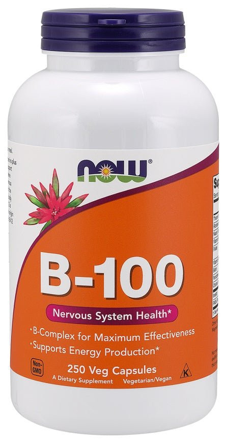 Vitamin B-100 - 250 pflanzliche Kapseln