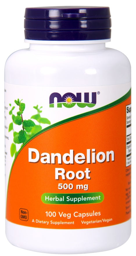 Löwenzahnwurzel, 500mg – 100 pflanzliche Kapseln