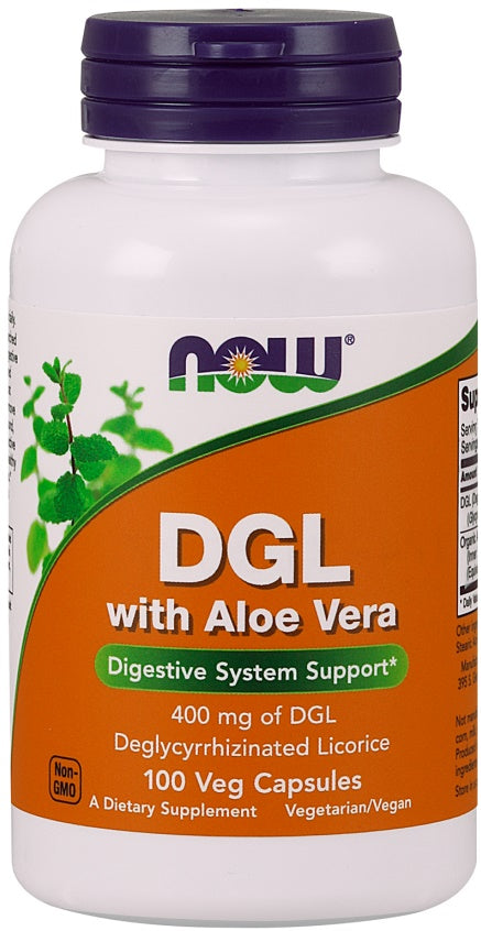 DGL mit Aloe Vera - 100 pflanzliche Kapseln