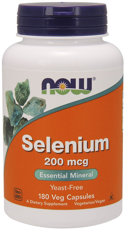 Selen, 200mcg - 180 pflanzliche Kapseln