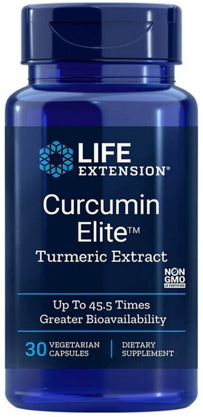 Curcumin Elite Kurkuma-Extrakt – 60 pflanzliche Kapseln