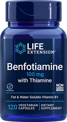 Benfotiamin mit Thiamin, 100mg - 120 Vcaps
