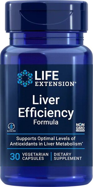 Liver Efficiency Formula - 30 pflanzliche Kapseln