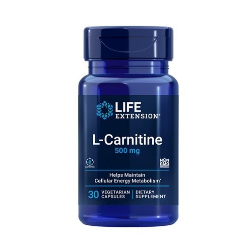 L-Carnitin, 500 mg - 30 pflanzliche Kapseln