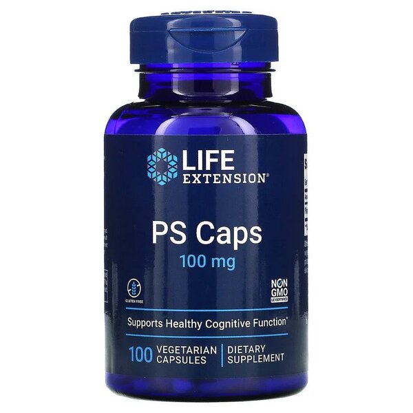 PS Kapseln, 100mg - 100 vegane Kapseln
