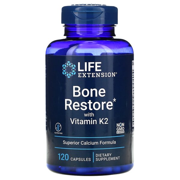 Bone Restore mit Vitamin K2 - 120 Kapseln