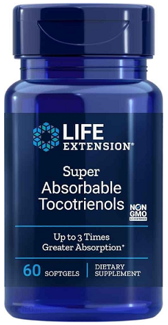 Super absorbierbare Tocotrienole – 60 Weichkapseln