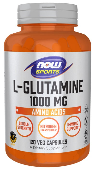L-Glutamin, 1000 mg – 120 pflanzliche Kapseln
