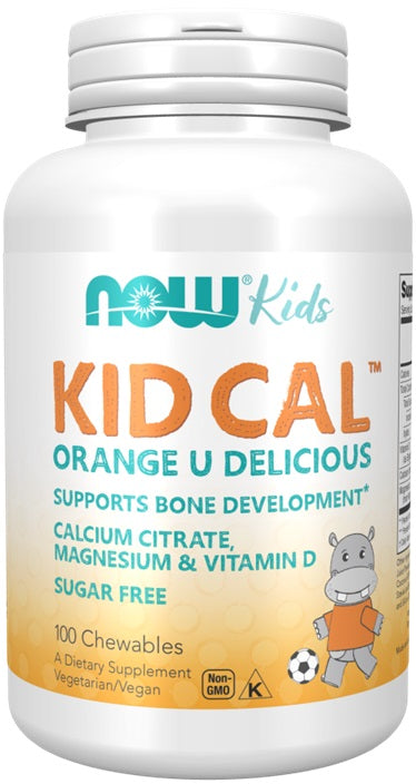 Kid Cal, Orange U Delicious - 100 Kautabletten