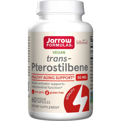 trans-Pterostilben, 50mg – 60 pflanzliche Kapseln
