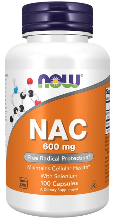 NAC mit Selen, 600mg - 100 Kapseln