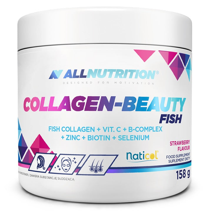 Kollagen-Beauty Fisch, Erdbeere - 158g