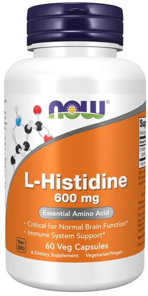 L-Histidin, 600mg - 60 pflanzliche Kapseln