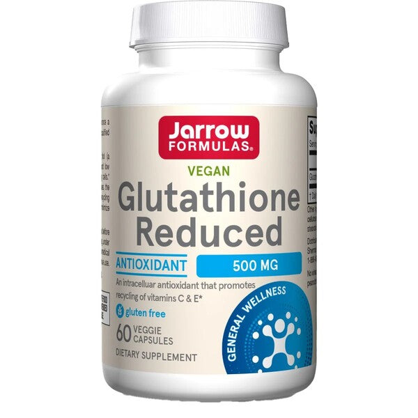Glutathion reduziert, 500mg - 60 pflanzliche Kapseln
