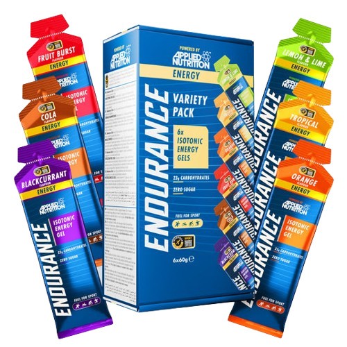 Endurance Isotonic Energy Gel, Vielfältige Packung – 6 x 60g