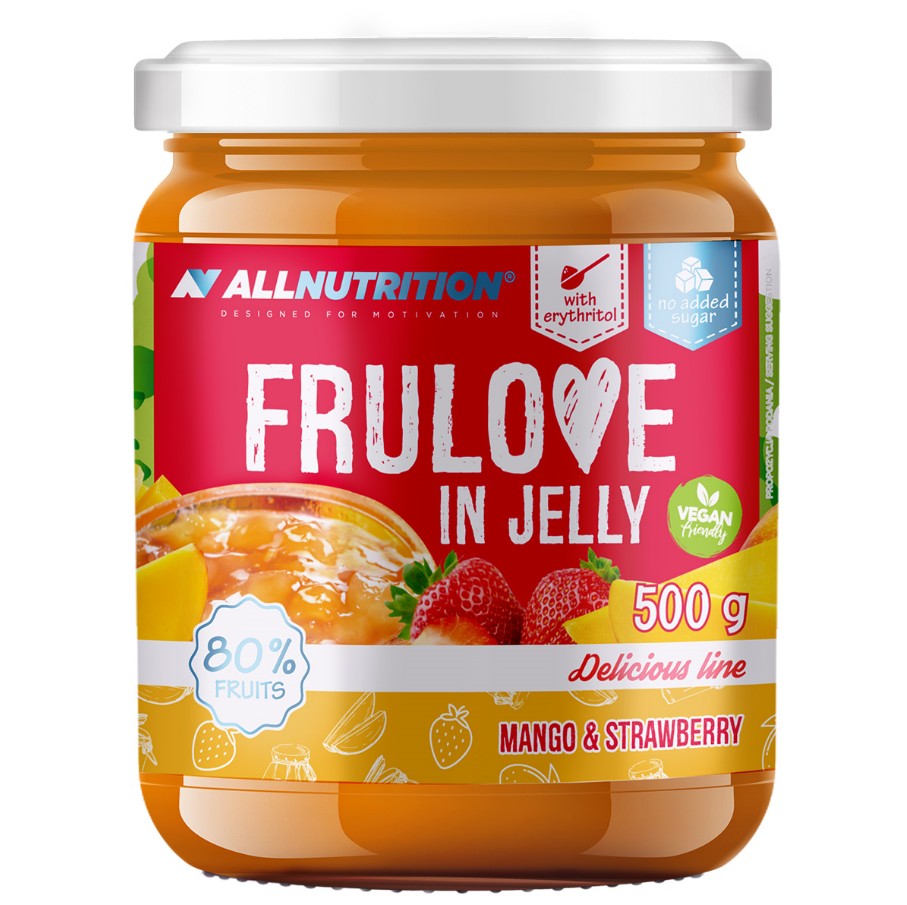 Frulove In Gelee, Mango & Erdbeere - 500g