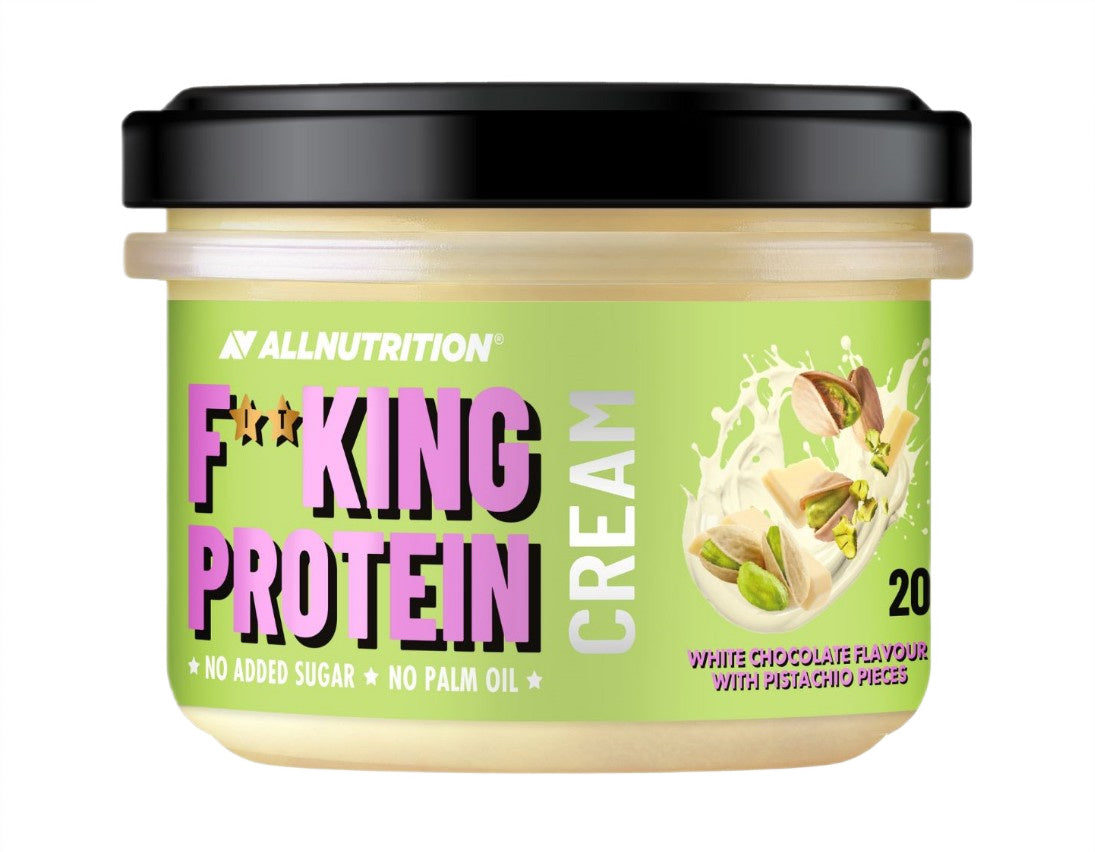 Fitking Protein-Creme, Weiße Schokolade mit Pistazienstückchen - 200g