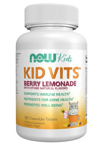 Kid Vits, Beeren-Limonade – 120 Kautabletten