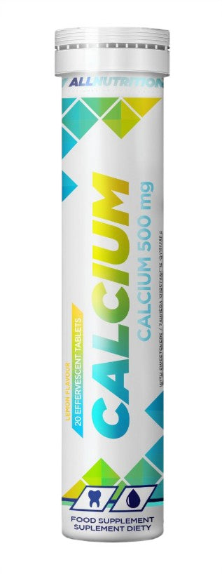 Kalzium, 500 mg (Zitrone) - 20 Brausetabletten