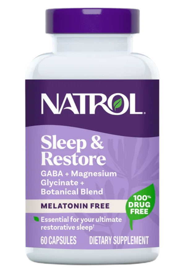 Sleep & Restore Melatonin Free - 60 Kapseln