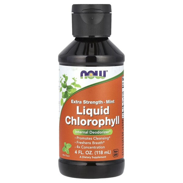 Flüssiges Chlorophyll extra stark, Minze - 118 ml.
