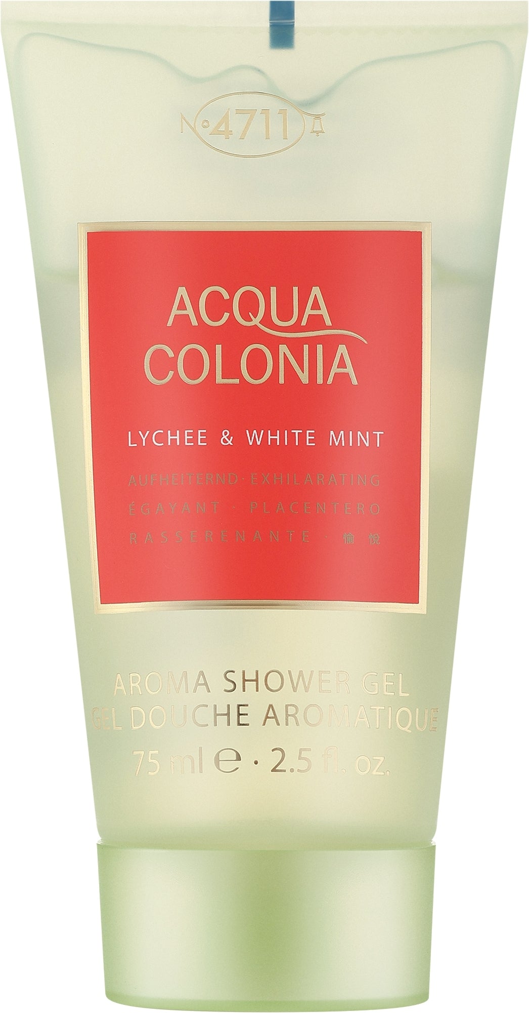 Mäurer & Wirtz 4711 Acqua Colonia Lychee & White Mint Aroma Shower Gel 200ml