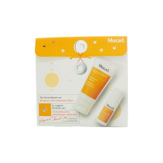 Murad The Derm Report Set für strahlendere Haut 60ml Reinigung + 10ml Serum gegen Pigmentflecken (Dieses Geschenkset enthält: 1x 60ml Essential-C Cleanser 1x 10ml Rapid Dark Spot Correcting Serum)