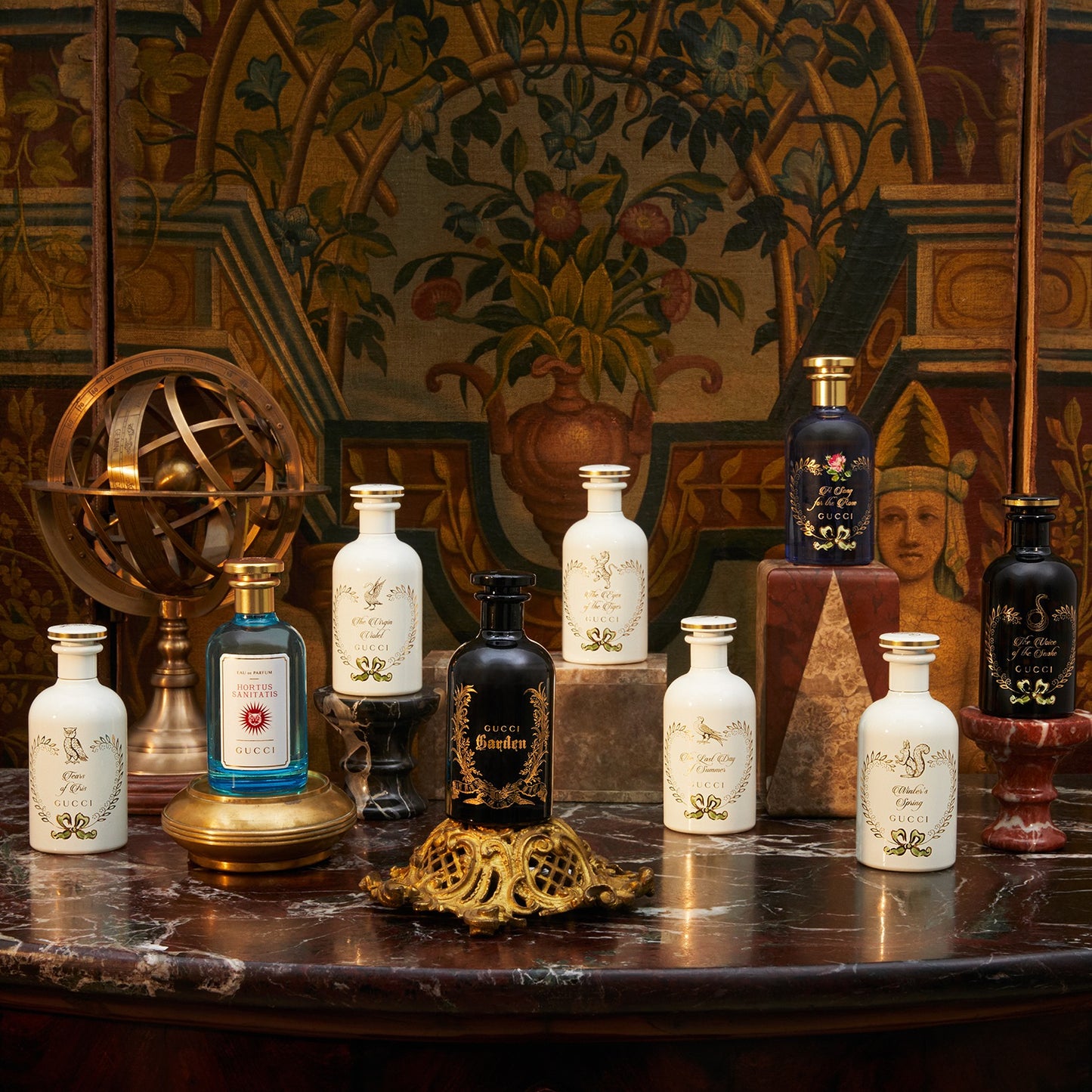 Gucci The Alchemist's Garden Gift Set 15ml A Song For The Rose EDP + 15ml The Voice Of The Snake EDP + 15ml Fading Autumn EDP