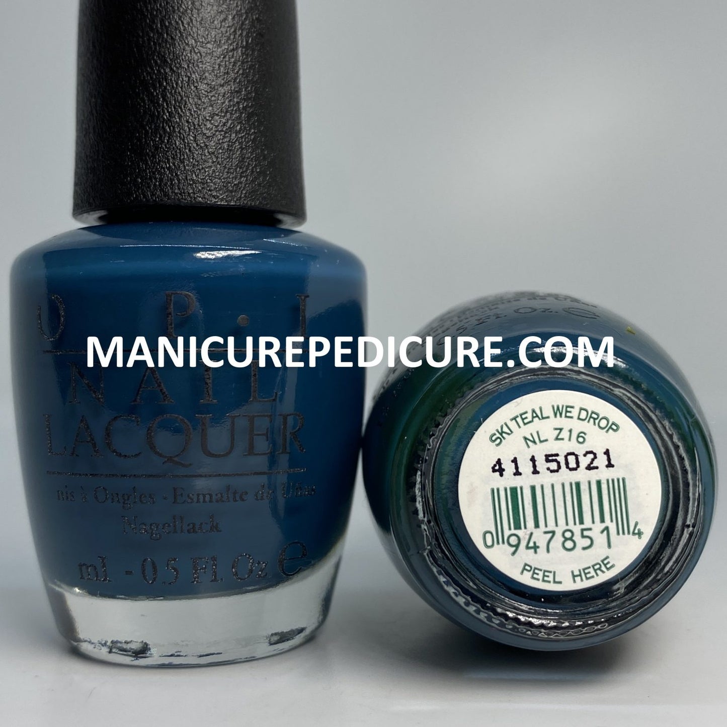 OPI Swiss Collection Nail Polish 15ml - Ski Teal We Drop