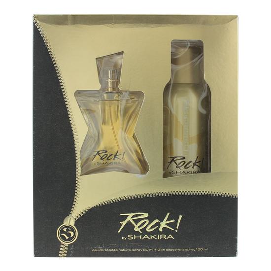 Shakira Rock! by Shakira Gift Set 50ml EDT + 150ml Deodorant Spray