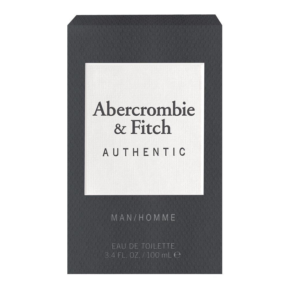 Abercrombie & Fitch Authentic Man Eau de Toilette 100ml Spray