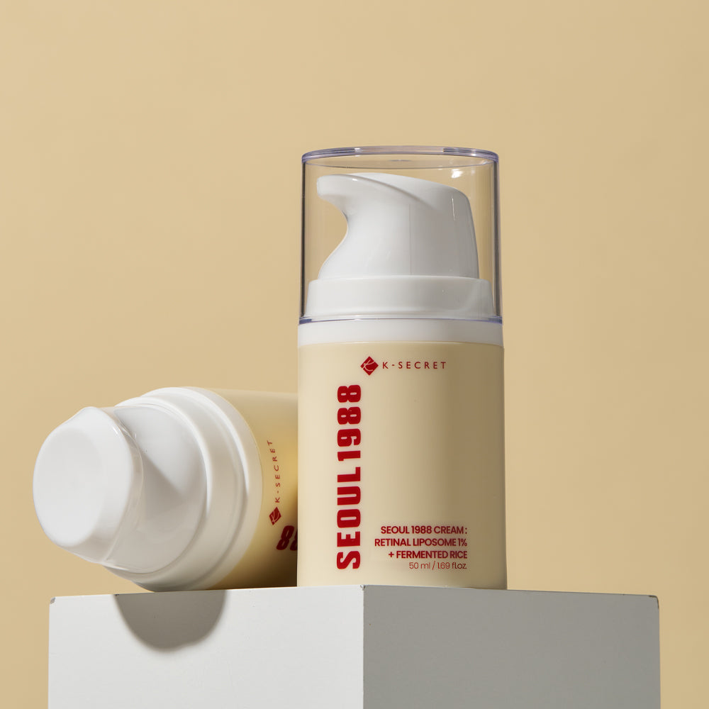 K-Secret Seoul 1988 Retinal Liposome + Fermented Rice Face Cream 50ml