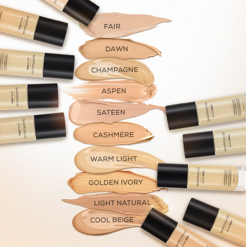 bareMinerals BarePro Performance Wear Liquid Foundation SPF20 30ml - 27 Espresso