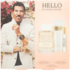 Lionel Richie Hello Women Gift Set- 100ml EDP + 100ml Shower Gel + 15ml Travel Size