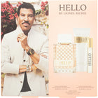 Lionel Richie Hello Women Gift Set- 100ml EDP + 100ml Shower Gel + 15ml Travel Size