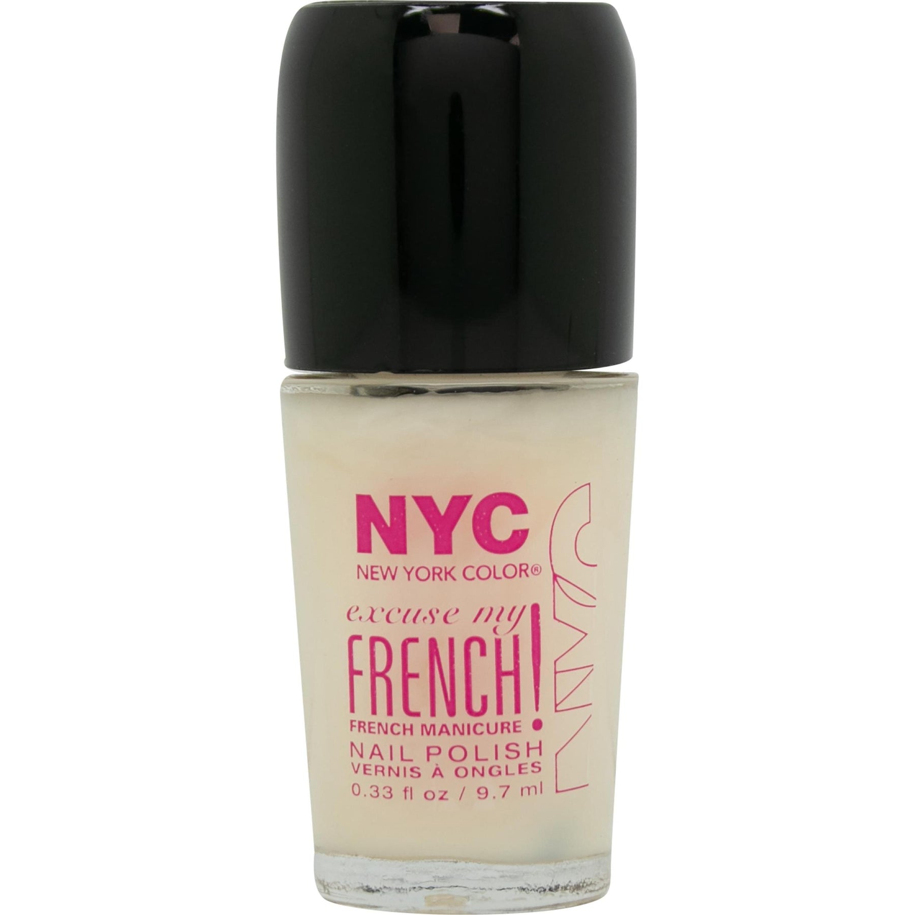 NYC New York Color Excuse My French Nail Polish 9.7ml -Strawberry Cream