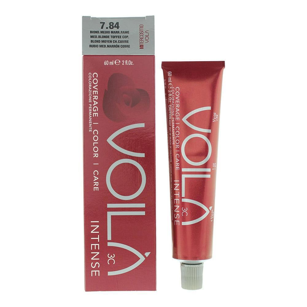Intercosmo Voilà 3C Intense 60ml - 7.4 Medium Copper Blonde