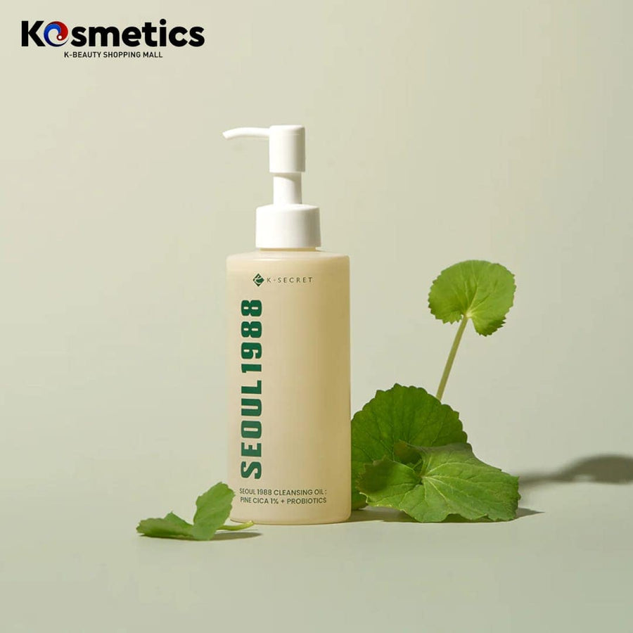 K-Secret Seoul 1988 Pine Cica 1% + Probiotics Cleansing Oil 200ml