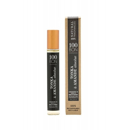 100BON Tonka & Amande Absolue Refillable Eau de Parfum Concentrate 15ml Spray