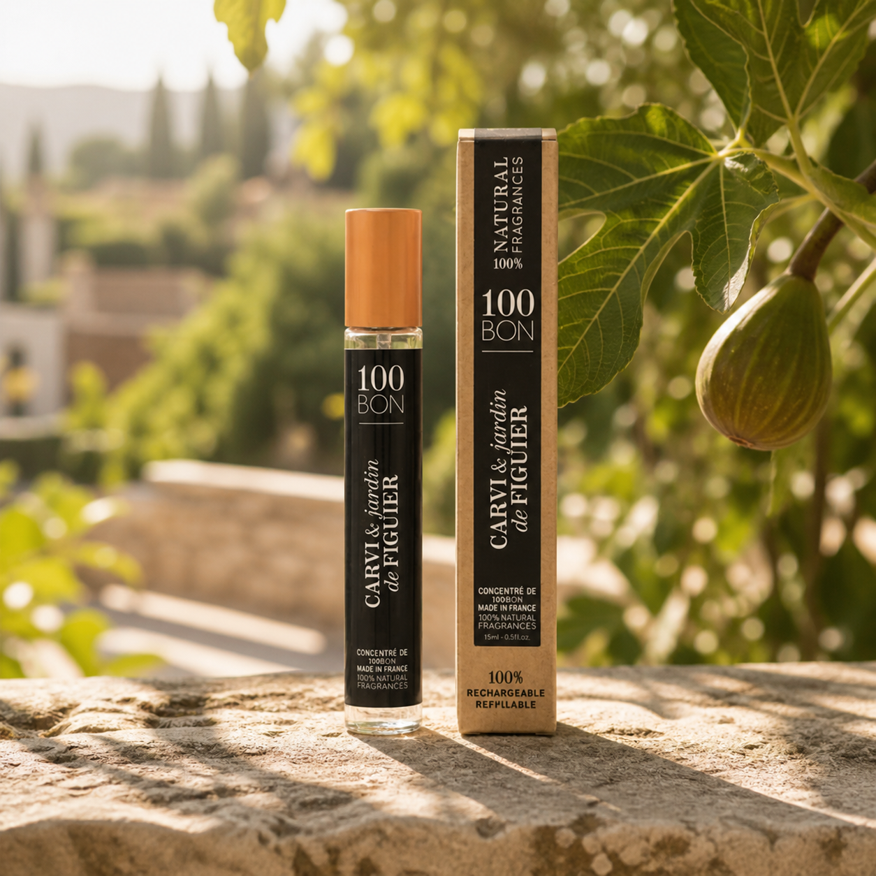 100BON Carvi & Jardin de Figuier 15ml fig garden lifestyle image