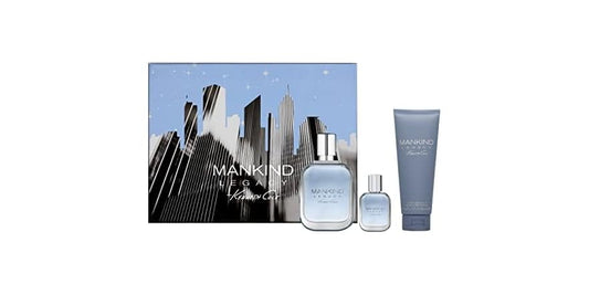 Kenneth Cole Mankind Legacy Gift Set 100ml EDT + 30ml EDT + 100ml Aftershave Balm + 100ml Shower Gel