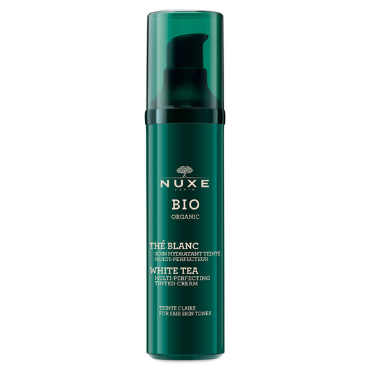 Nuxe Bio Organic White Tea Multi-Perfecting Tinted Face Cream 50ml - Fair Skin Tones